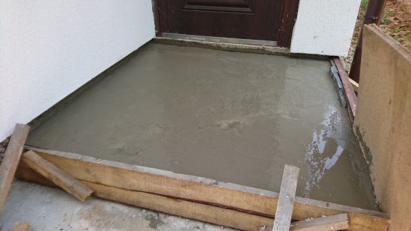 Entryway Concrete Repair in Goldsboro
