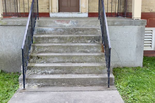 Staircase Concrete Repair in Goldsboro