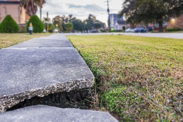 Sidewalk Crack Repair in Goldsboro