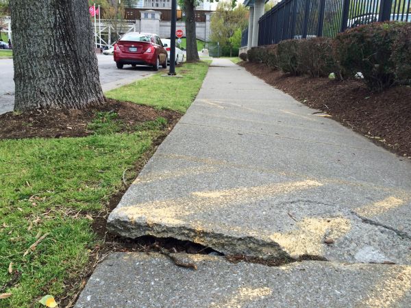 Cement Sidewalk Repair in Goldsboro