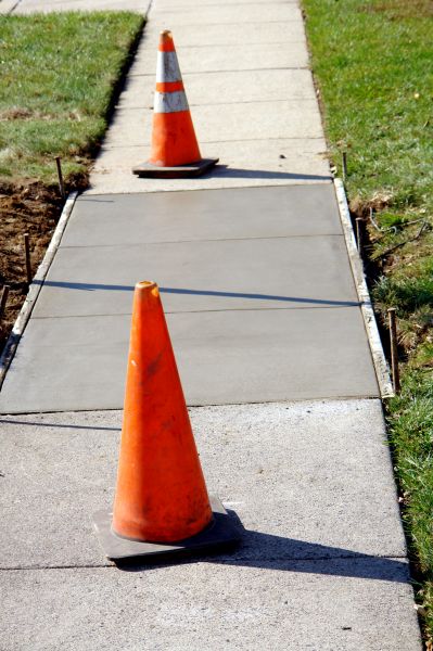 Sidewalk Panel Replacement in Goldsboro